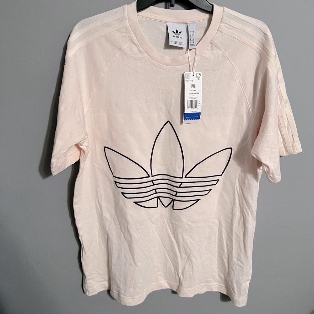 Adidas Tricolor (Cream) M T-Shirt Brand New!